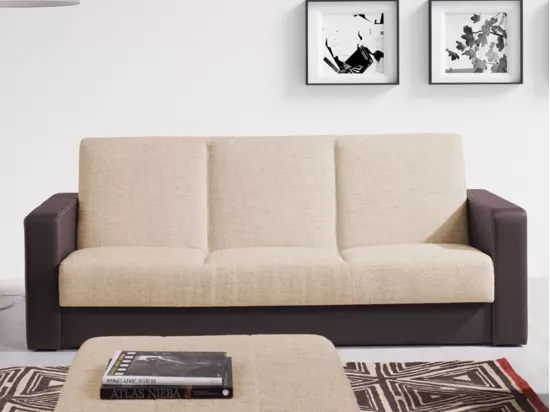 Canapé convertible Tolveli 103, Boîte de literie, 88x222x97cm