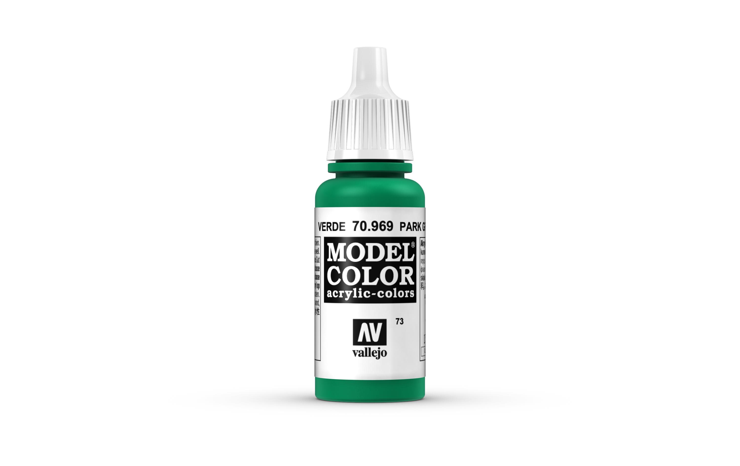 Acrylfarbe Matt, Park Grün Flat 17 mlModel Color Park Green Flat