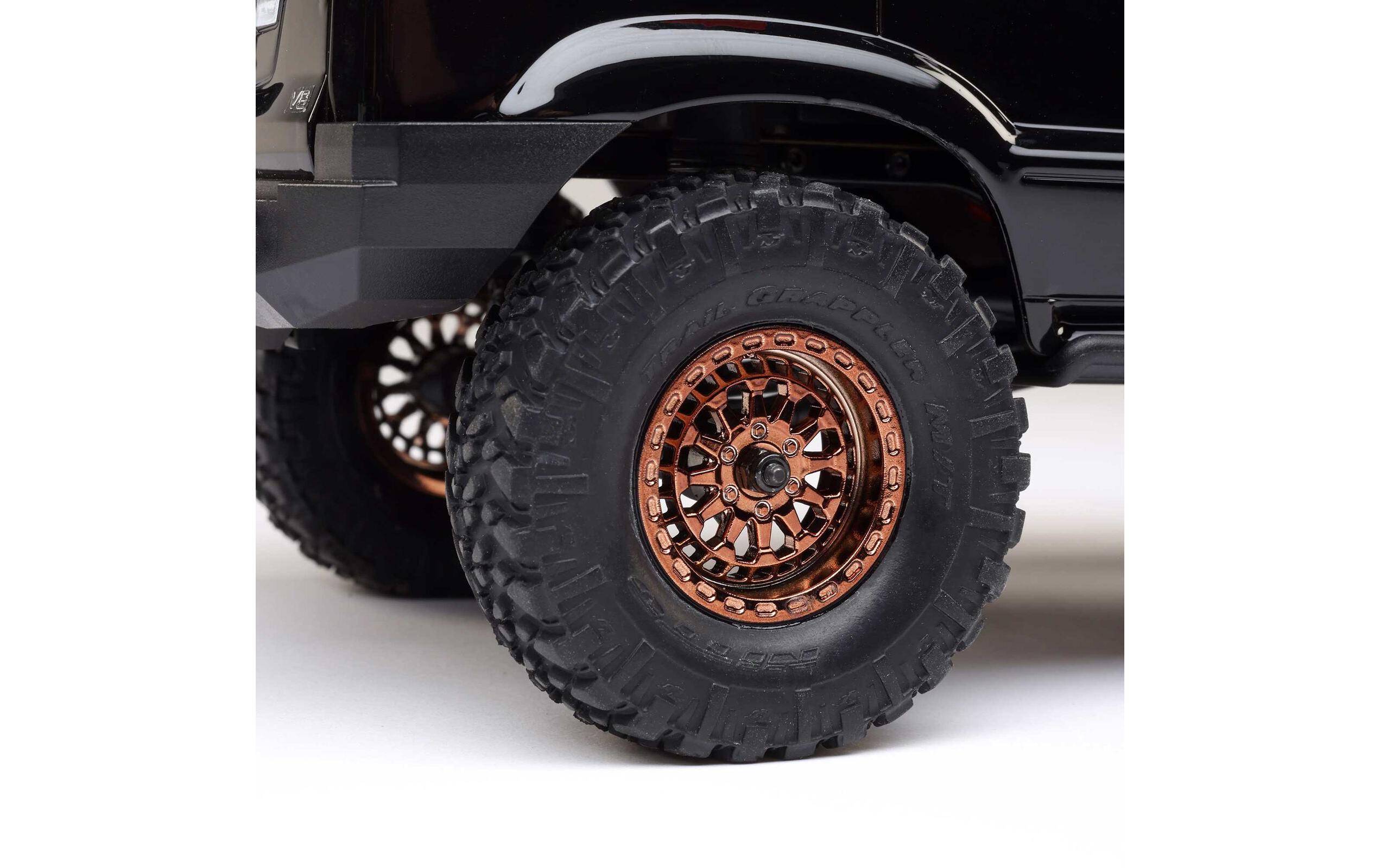 Scale Crawler SCX24 Lexus GX470, Schwarz RTR 1:24<br>Micro Crawler im Massstab 1:24