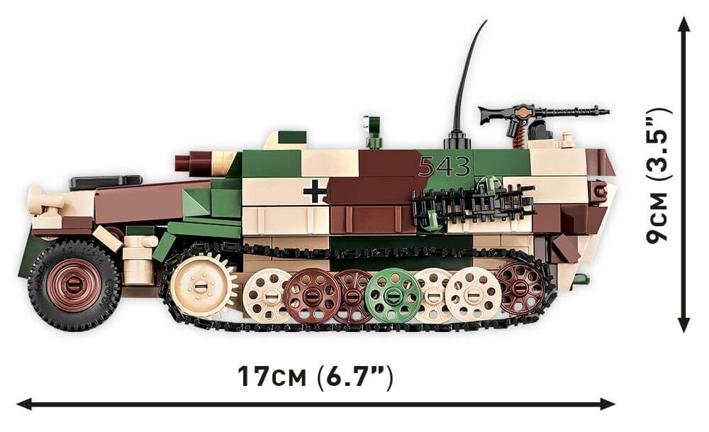 COBI 2283 Sd.Kfz. 251/9 Stummel