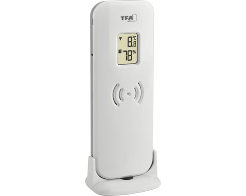 RAIN PRO TFA draadloos weerstation, zwart
