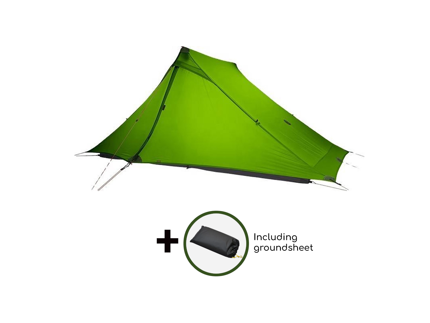 3F UL GEAR PRO 2-persoons Tent - Green