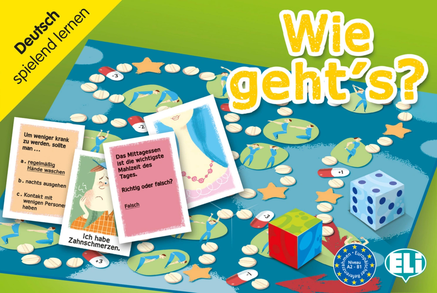 Deutsch spielend lernen - Wie geht's? (Spiel)