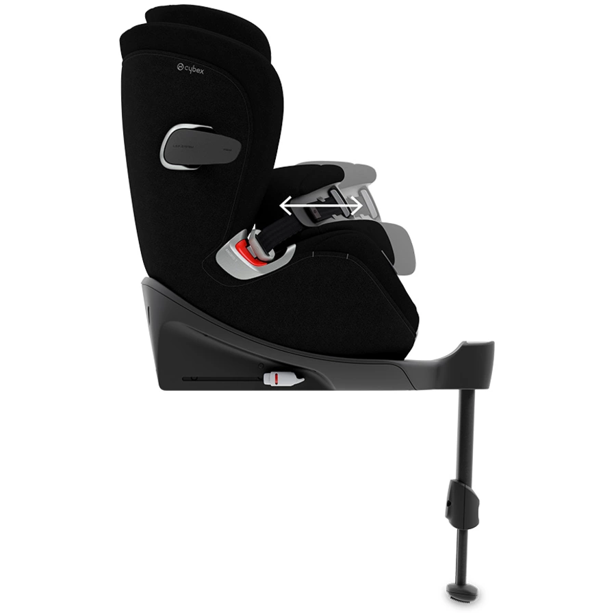 cybex PLATINUM Kindersitz Anoris T i-Size Deep Black