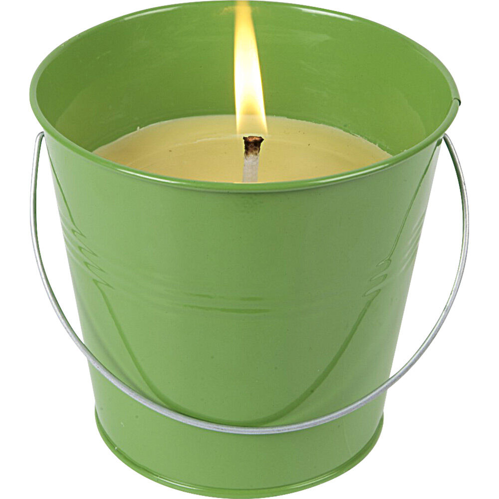Pot de bougie citronnelle