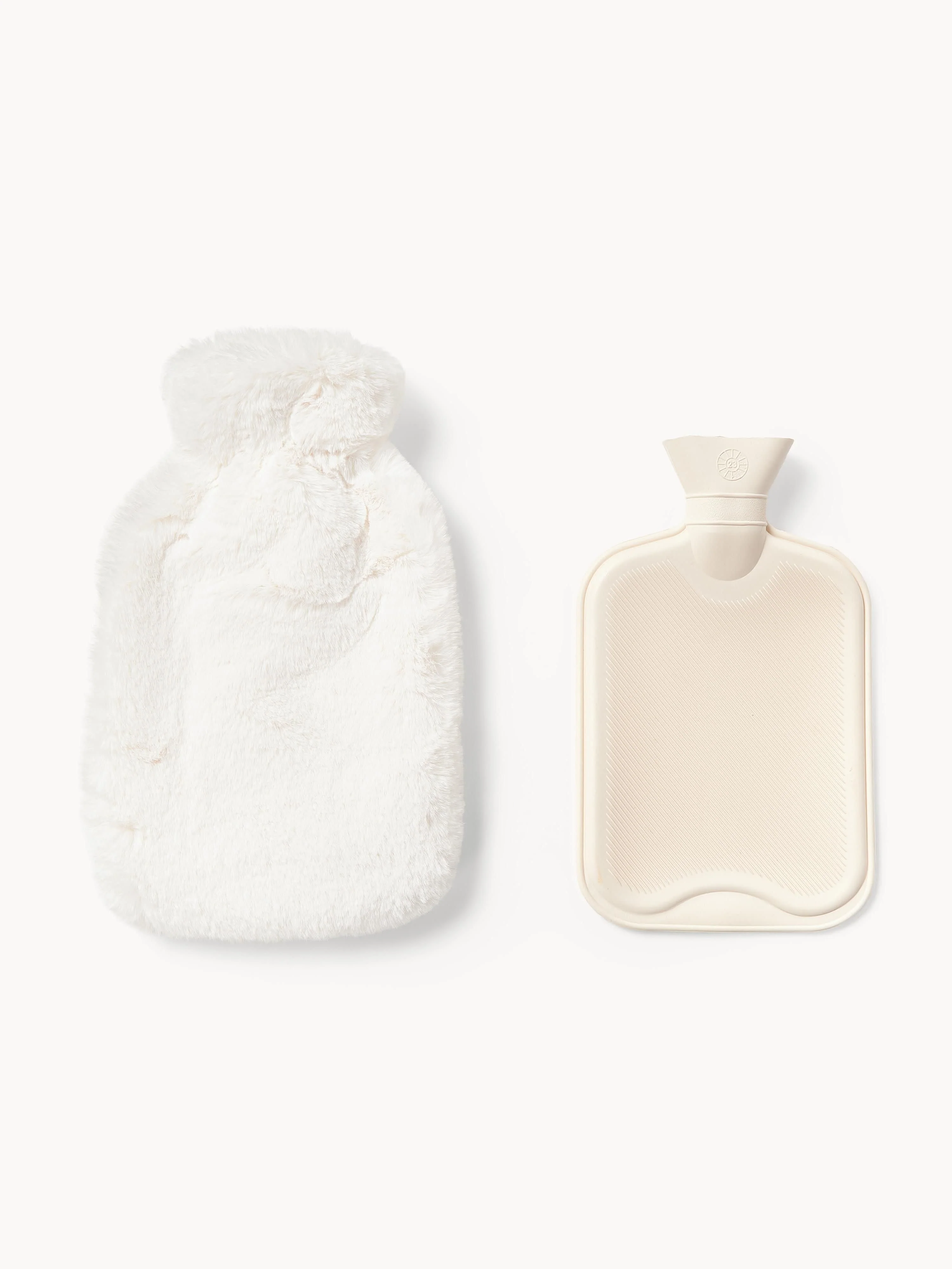 Warmwaterkruik van imitatievacht Mette
