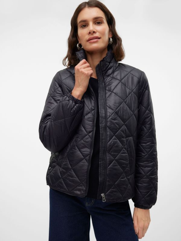 VERO MODA - Gematelasseerde Donsjas - Zwart - Polyamide