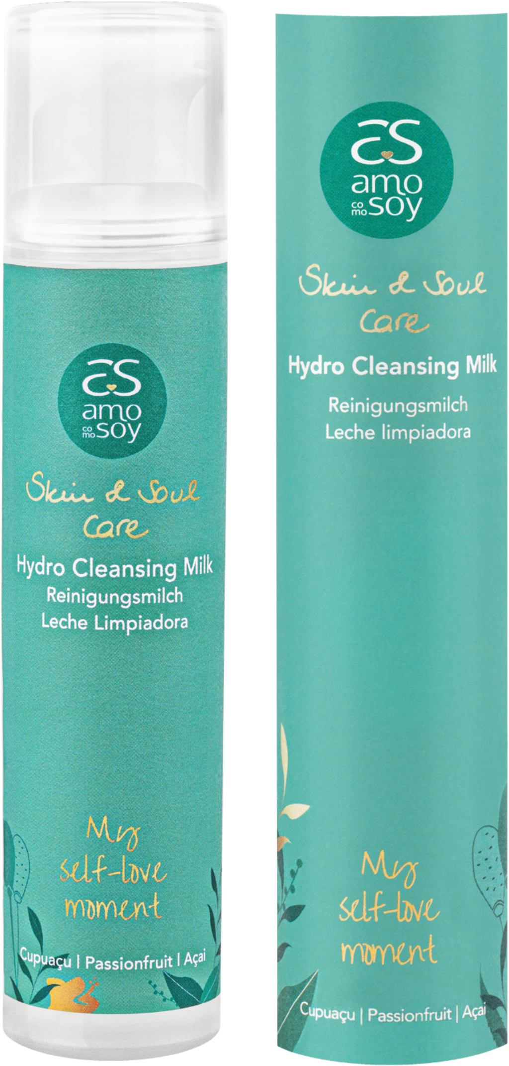 amo como soy  Hydro Reinigungsmilch, 100 ml