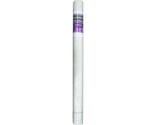 Alkalibestendig wapeningsnet, 145 g/m², 4,5 x 4 mm, wit, rol van 10 x 1 m = 10 m²