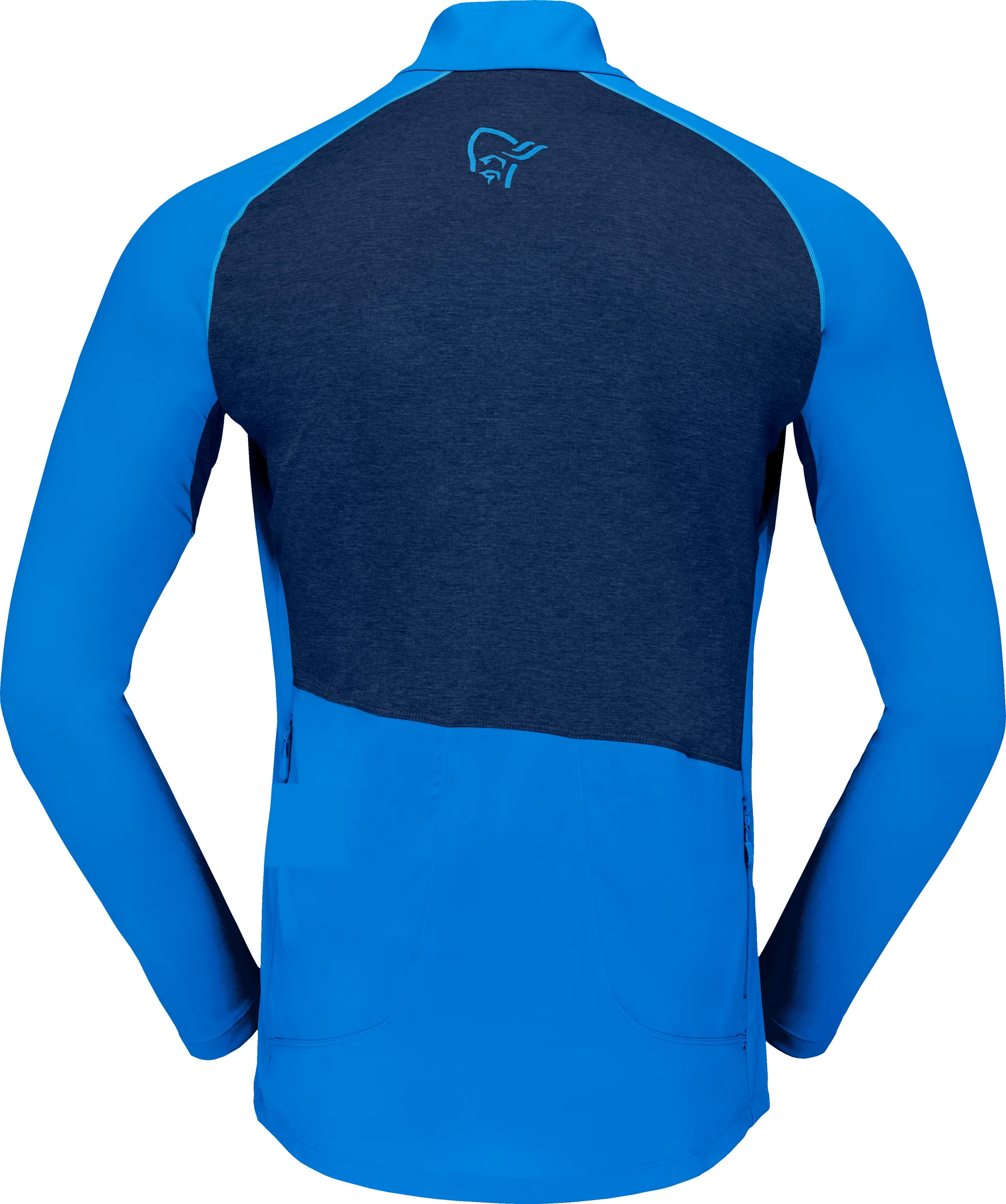 Norrøna Men's Fjørå Equaliser Long Sleeve Zip Top Skydiver