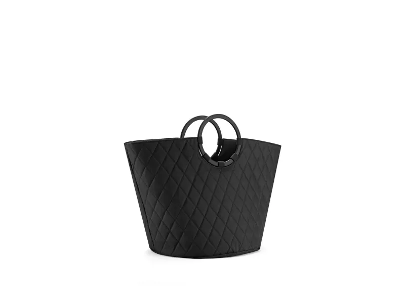 Reisenthel loophome S, Sort, Aluminium, Polyester, Kurv, Monokromatisk, Geometrisk mønster, Indendørs