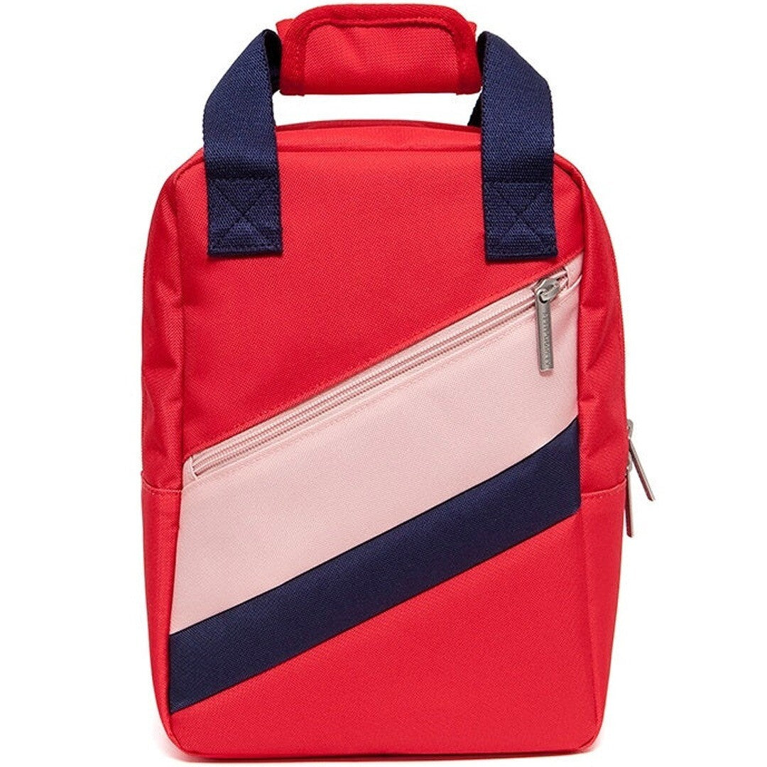 Petit monkey peuterrugzak poppy rood - 29 cm