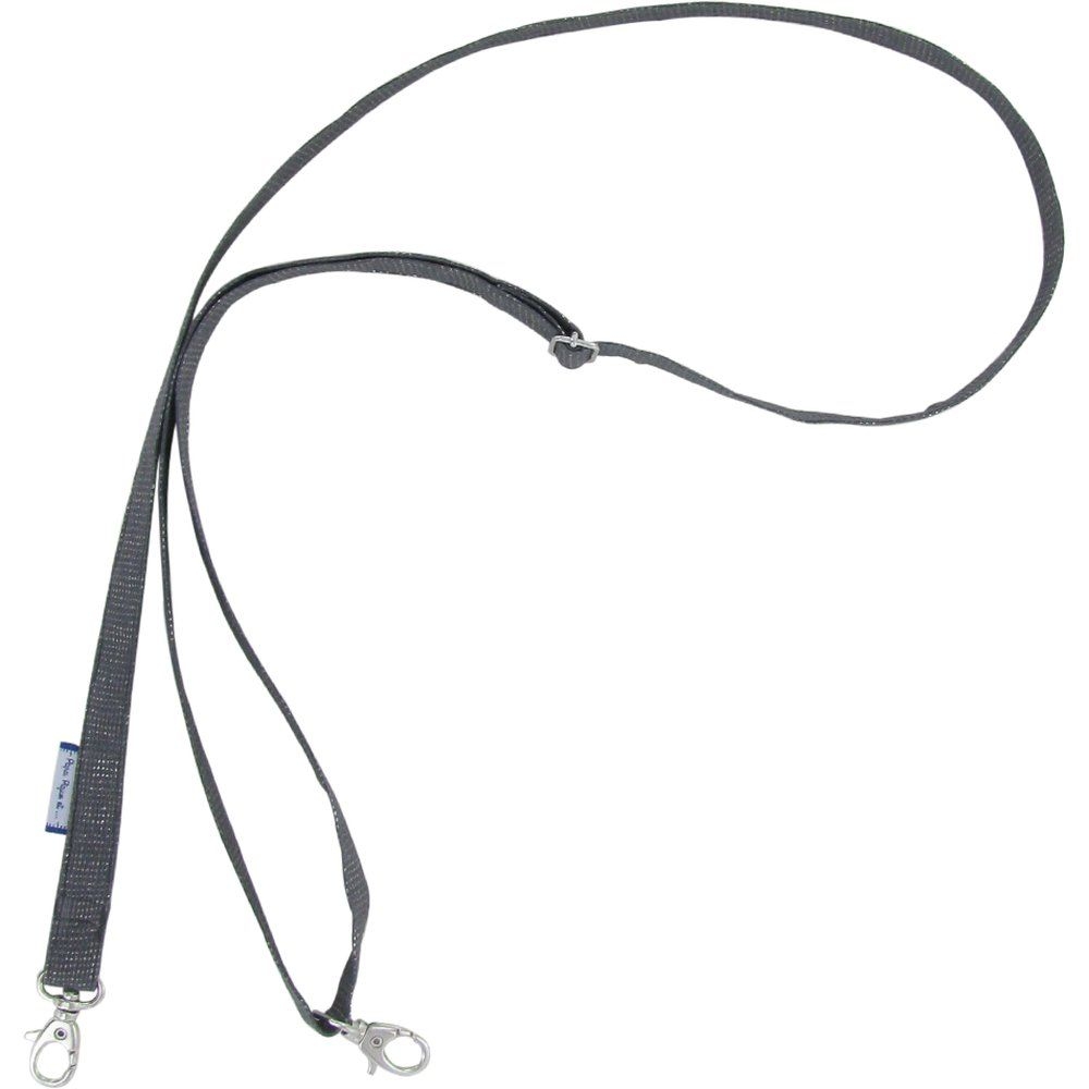 Grande Lanière Amovible Anthracite Argent