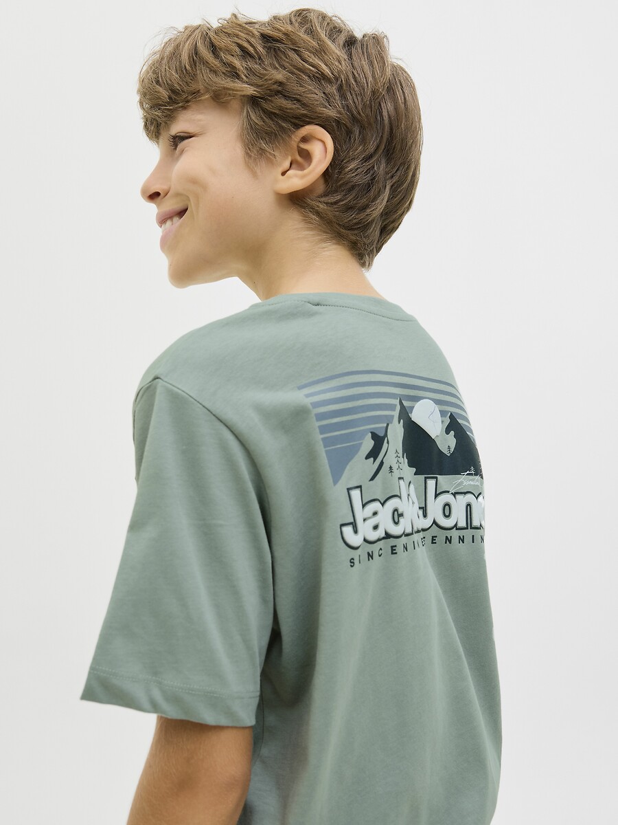 JACK & JONES JUNIOR<br>Camiseta de manga curta, 10-16 anos