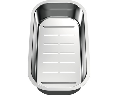 Multifunctionele roestvrijstalen kom Blanco 224787 (L x B x H) 36,1 x 20,1 x 7,7 cm