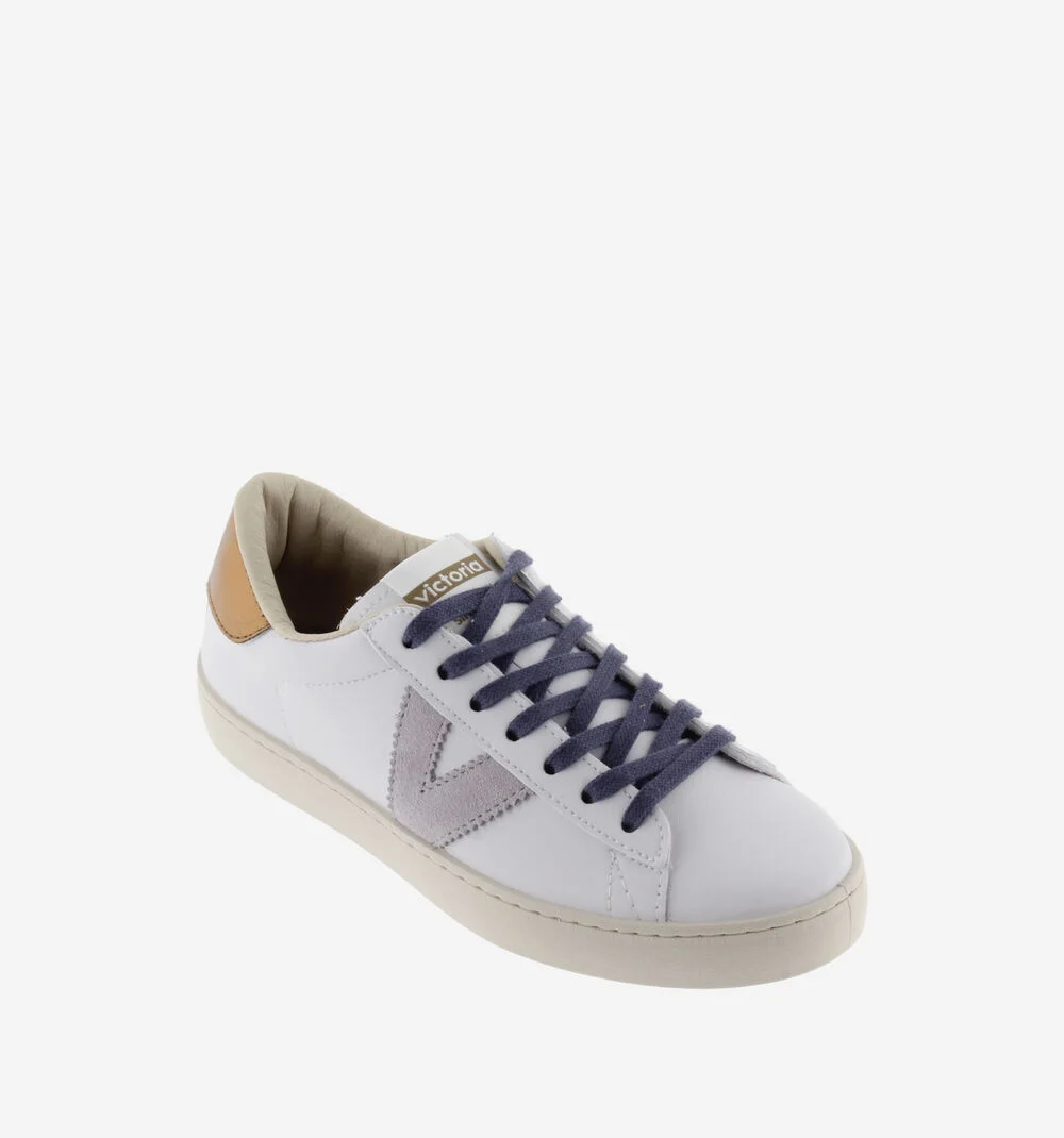 BERLÍN EFFET CUIR MULTICOLORE Baskets femme à effet cuir multicolore COBRE
