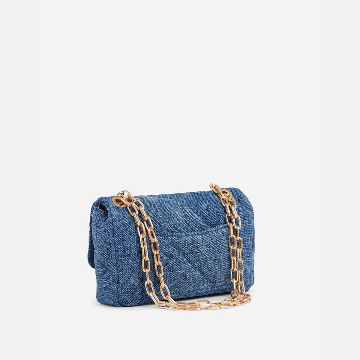 VANESSA BRUNO<br>Bolsa com alça de ombro, em linho acolchoado Moon Nano