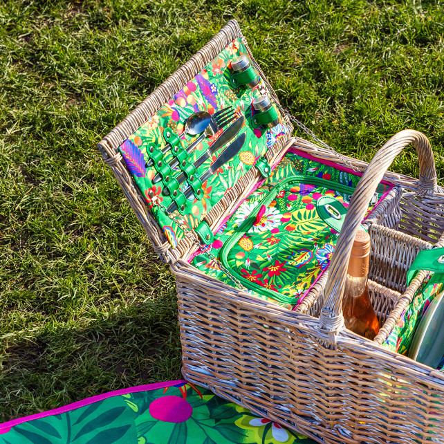 Panier de pique nique - Déjeuner sur l'herbe