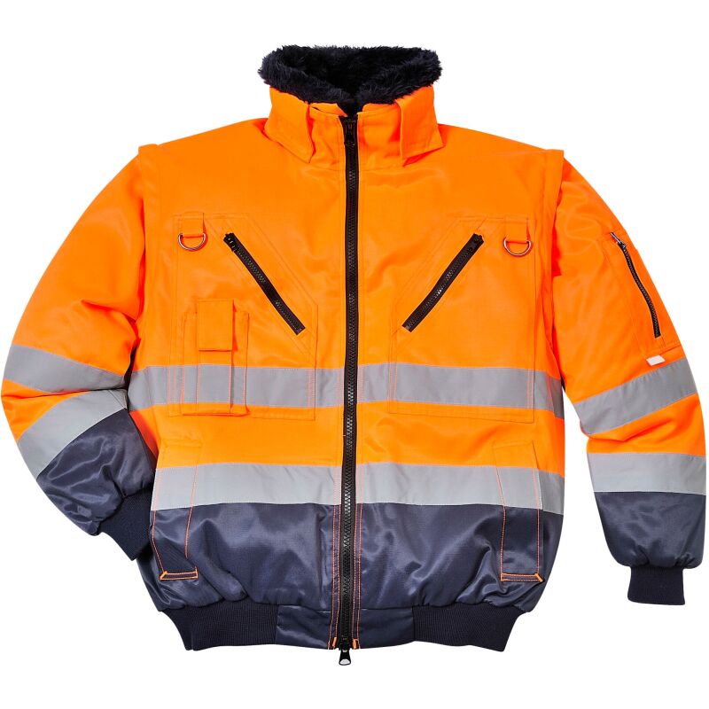 Portwest PJ50 Blouson pilote 3 en 1 haute visibilité