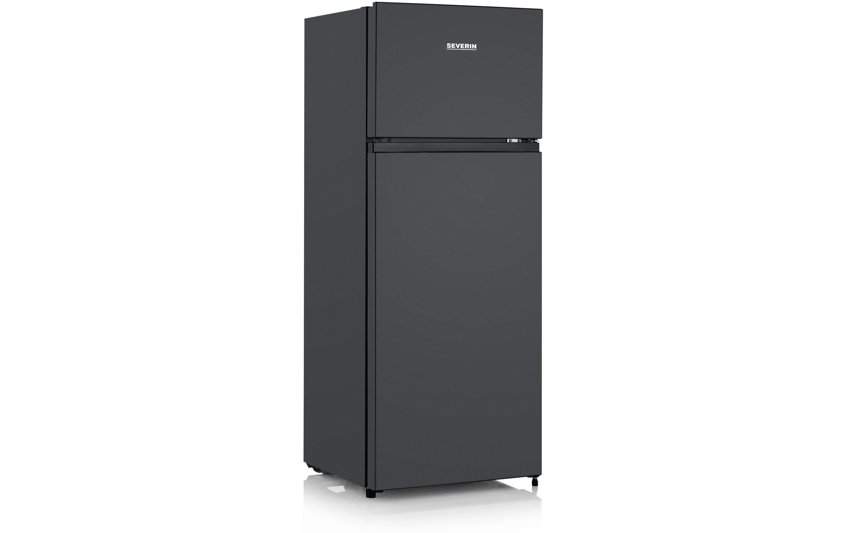 Kühlschrank DT 8762 Schwarz, Rechts, Wechselbar<br>Kühlschrank mit Gefrierfach