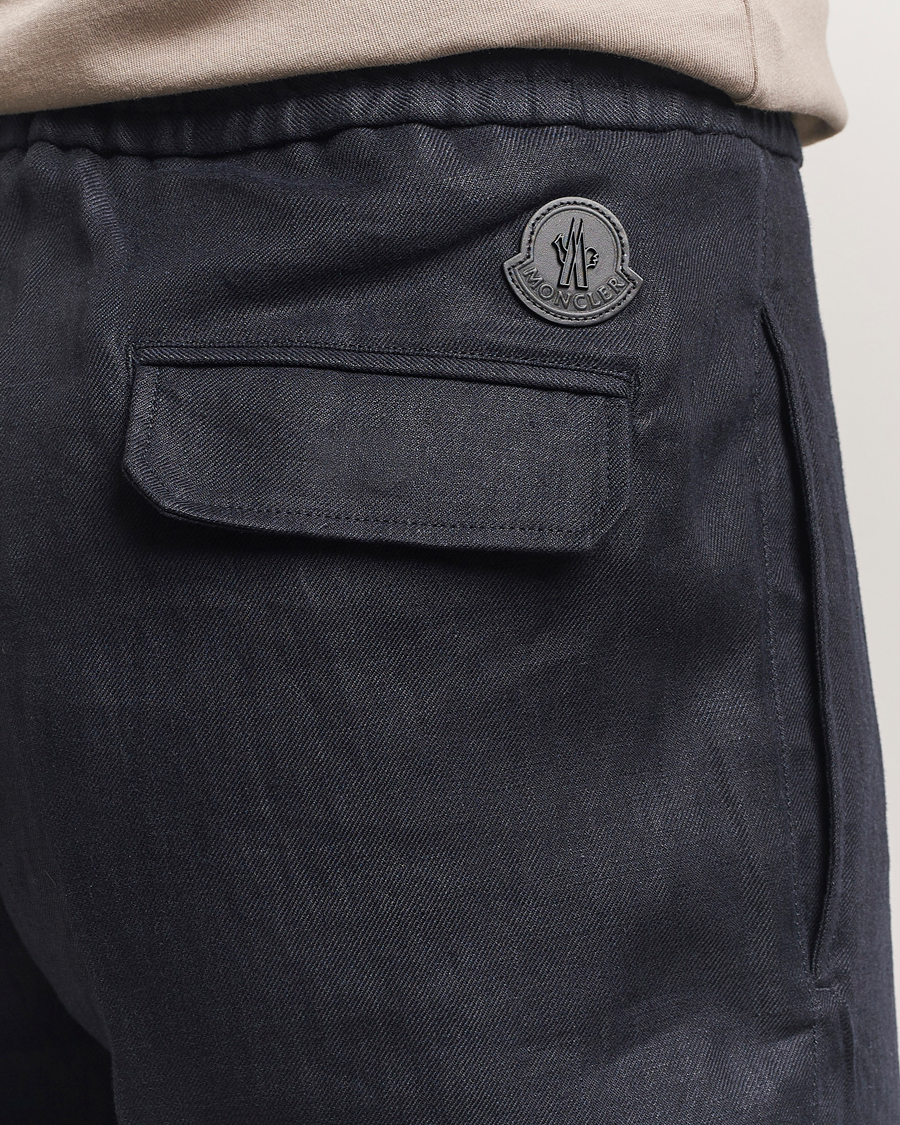 Moncler Drawstring Trousers Navy