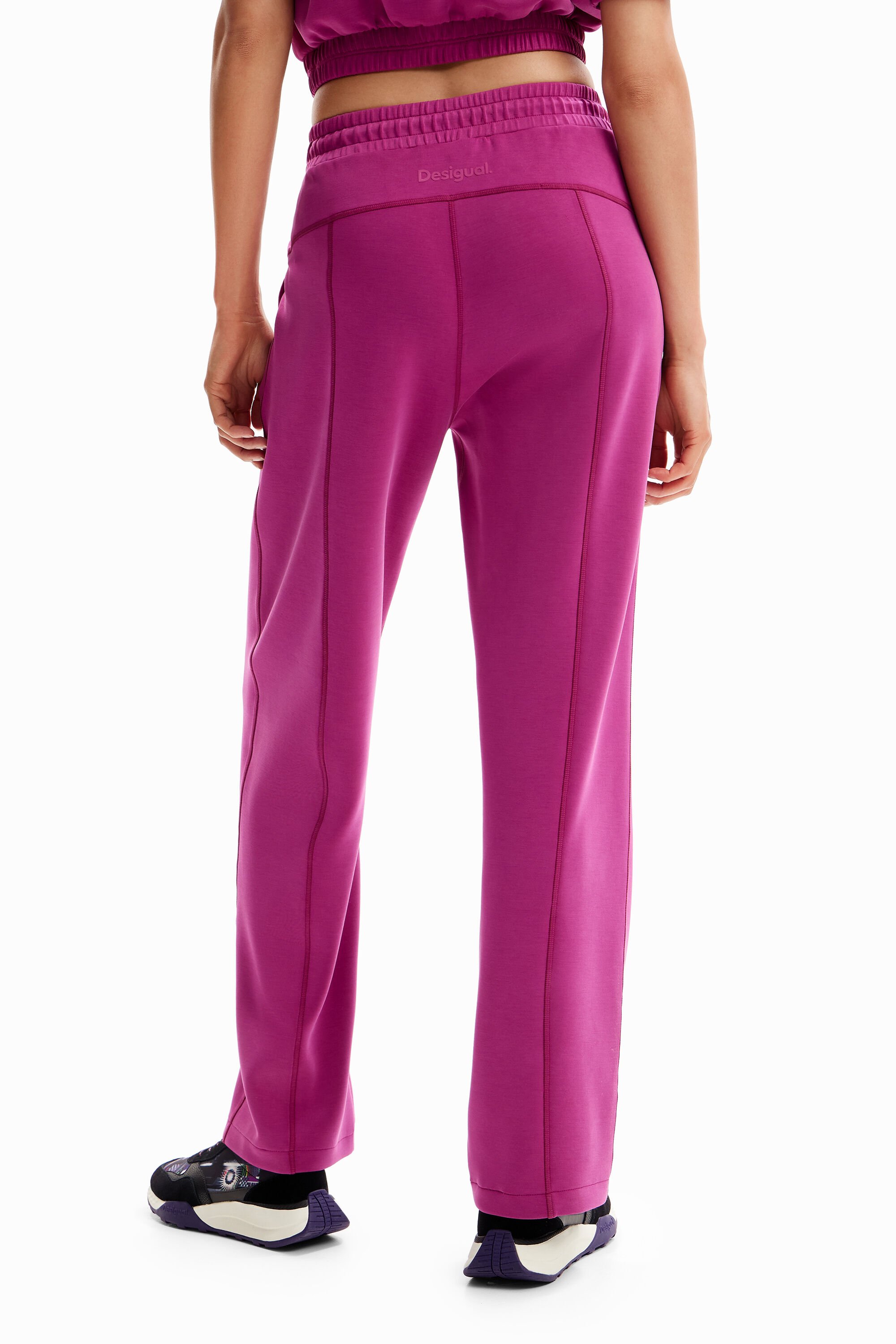 Pantalon wide leg sport