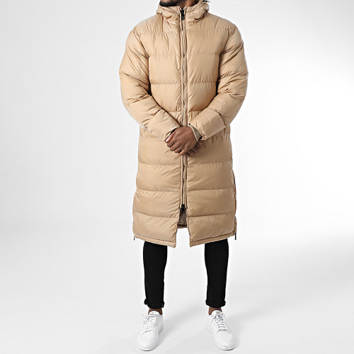 Doudoune Longue Capuche TR-2201 Beige