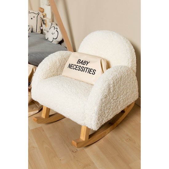 Teddy Chaise à Bascule pour enfant   Ecru naturel        de               Childhome