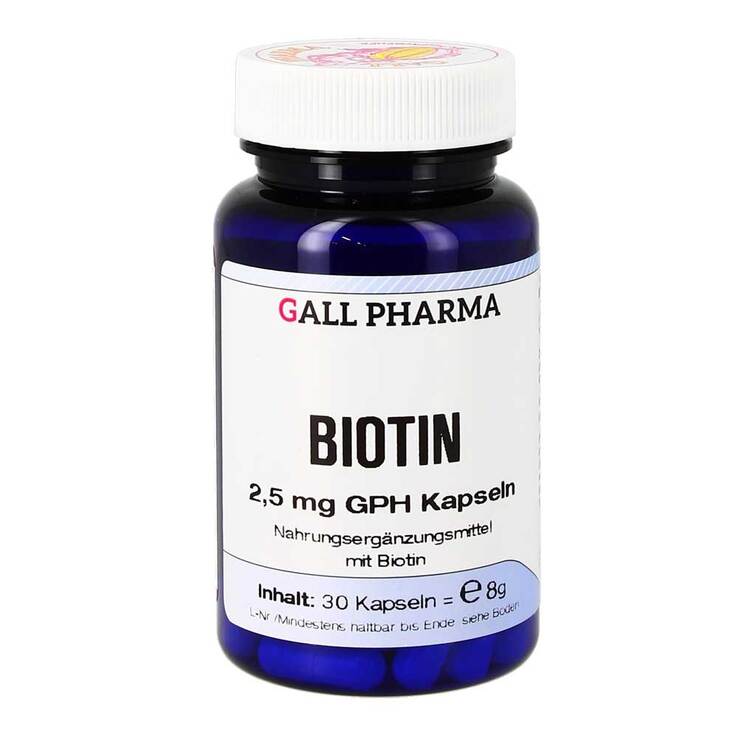 Biotin 2,5 mg GPH Kapseln, 30 St