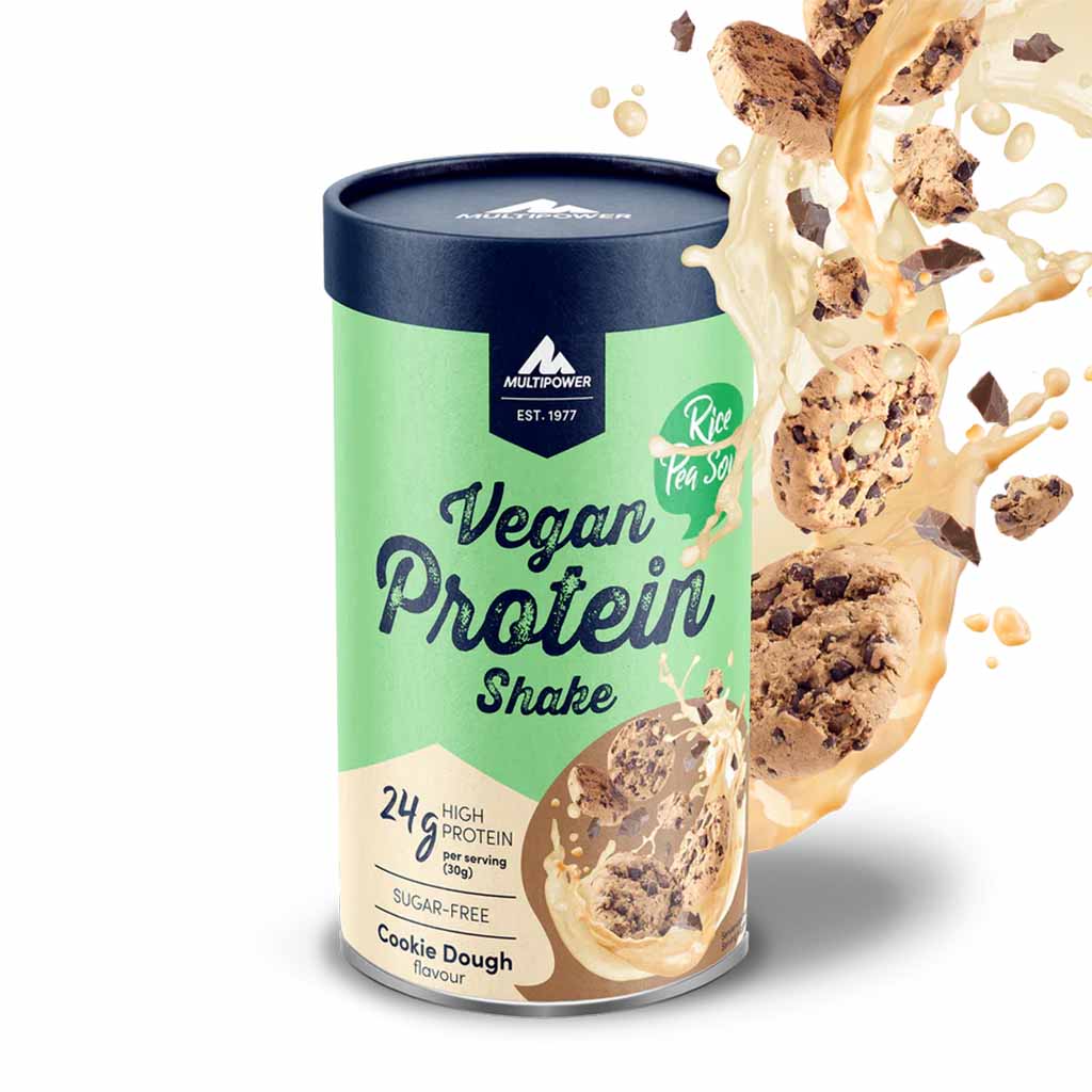 Multipower Vegan Protein Shake Cookie Dough 420g MHD:31.1.26