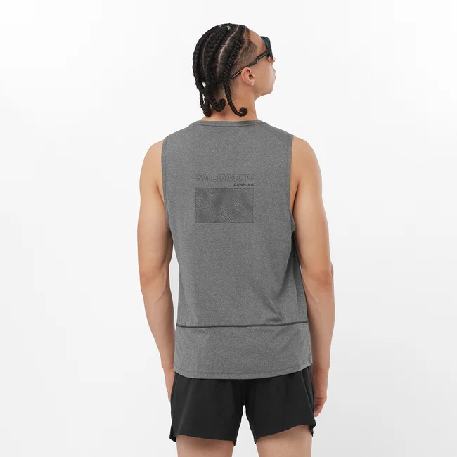 CROSS RUN GRAPHIC  Tanktop Herren