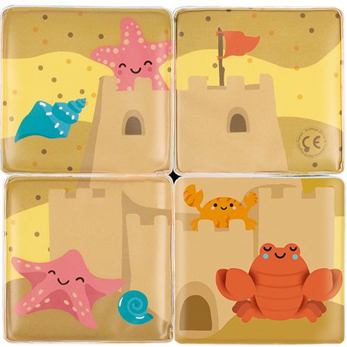 Janod badpuzzel kubussen - 4st