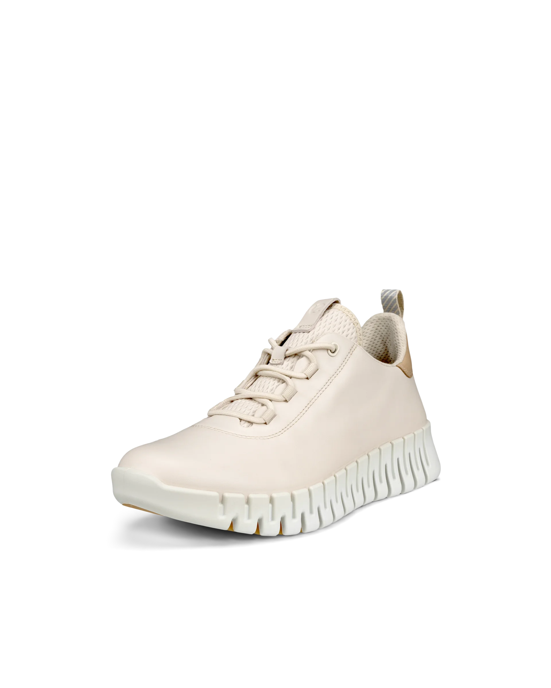 ECCO GRUUV W Damen Ledersneaker Beige