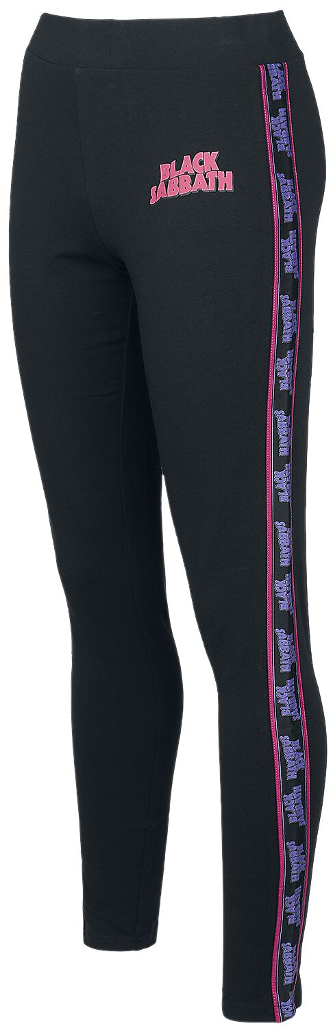 Amplified Collection - Ladies Cotton Taped Yoga Leggings | Black Sabbath Legging