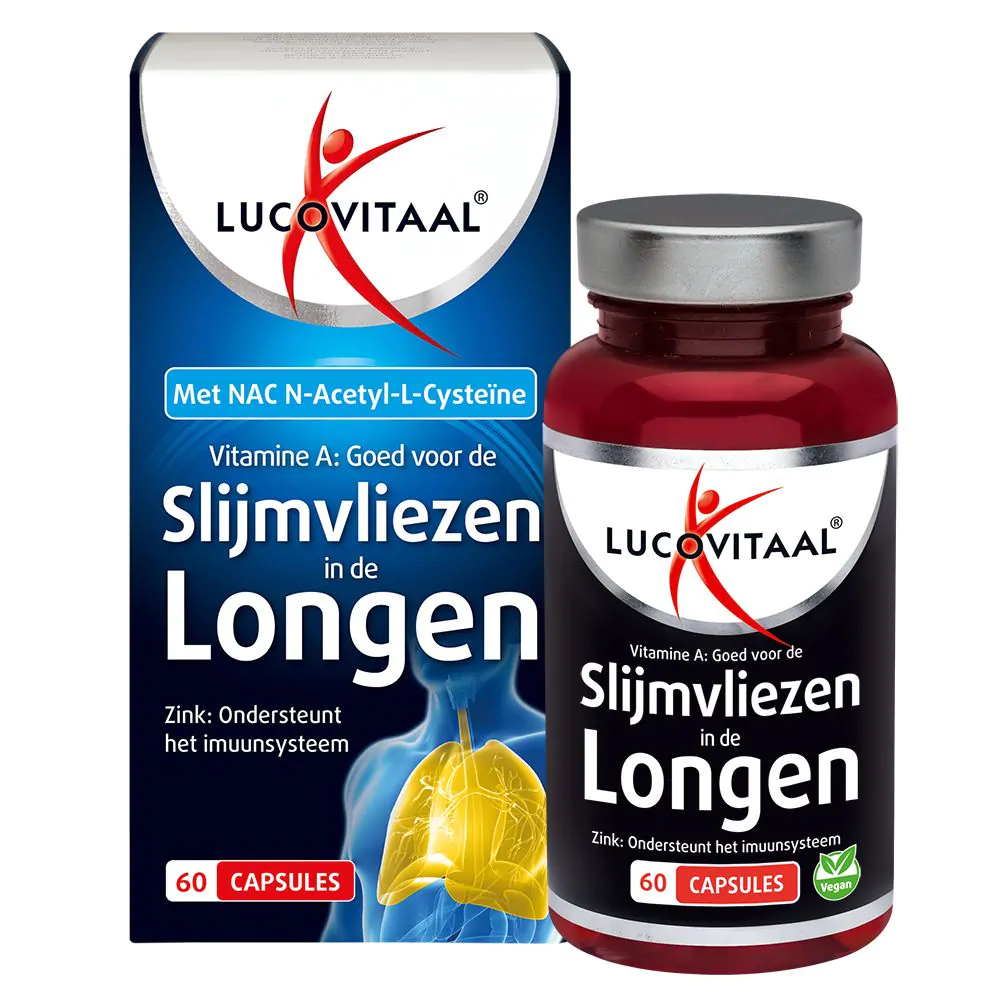 Slijmvliezen in de Longen 60 capsules
