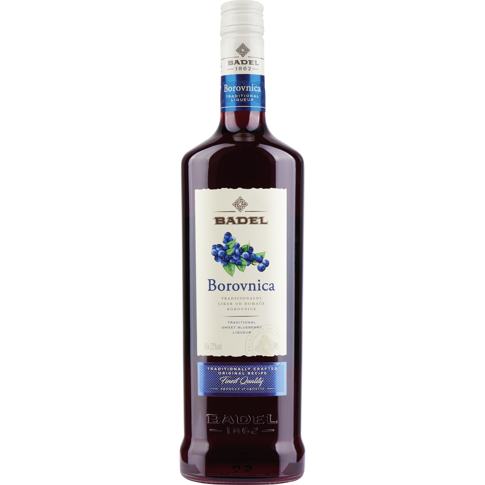 Badel Borovnica Likör 1 Liter