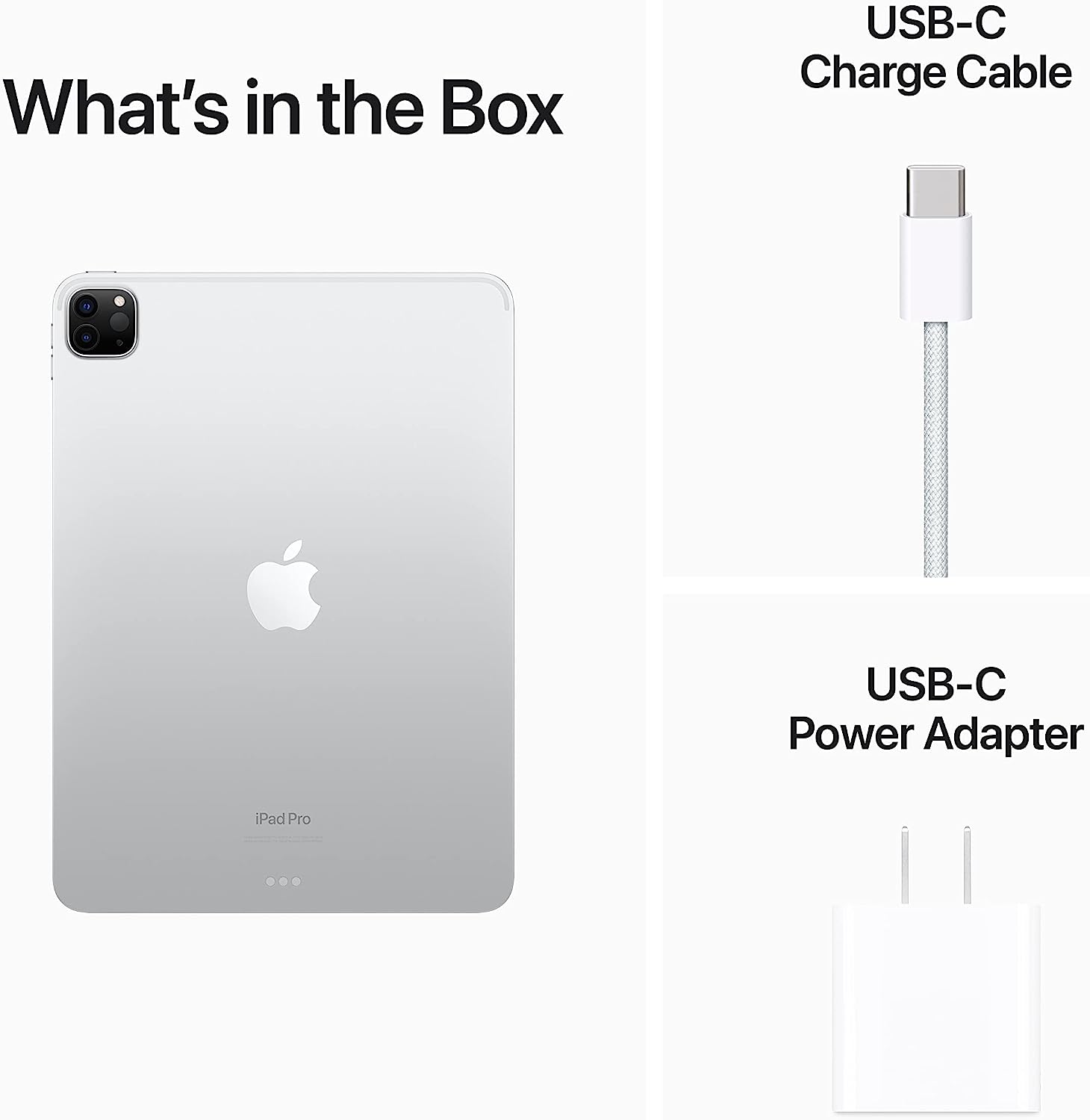 Apple iPad Pro de 11 polegadas (4ª geração): com chip M2, tela Liquid Retina, Wi-Fi 6e, câmeras frontal de 12 MP e traseira de 12 MP e 10 MP, Face ID, bateria para o dia todo – Prateado
