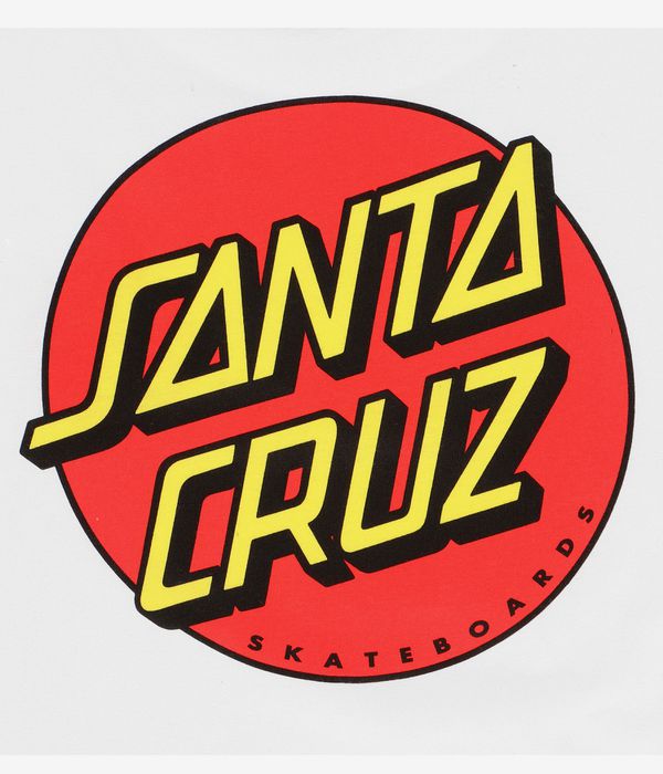 Santa Cruz Classic Dot Chest T-Shirt women (white)