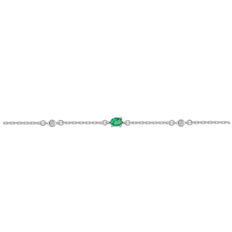 Bracelet Femme - Argent 925 - Longueur : 18 cm