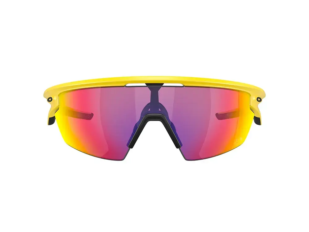 Oakley Sphaera Sport Zonnebril Prizm Road Lens Mat Geel
