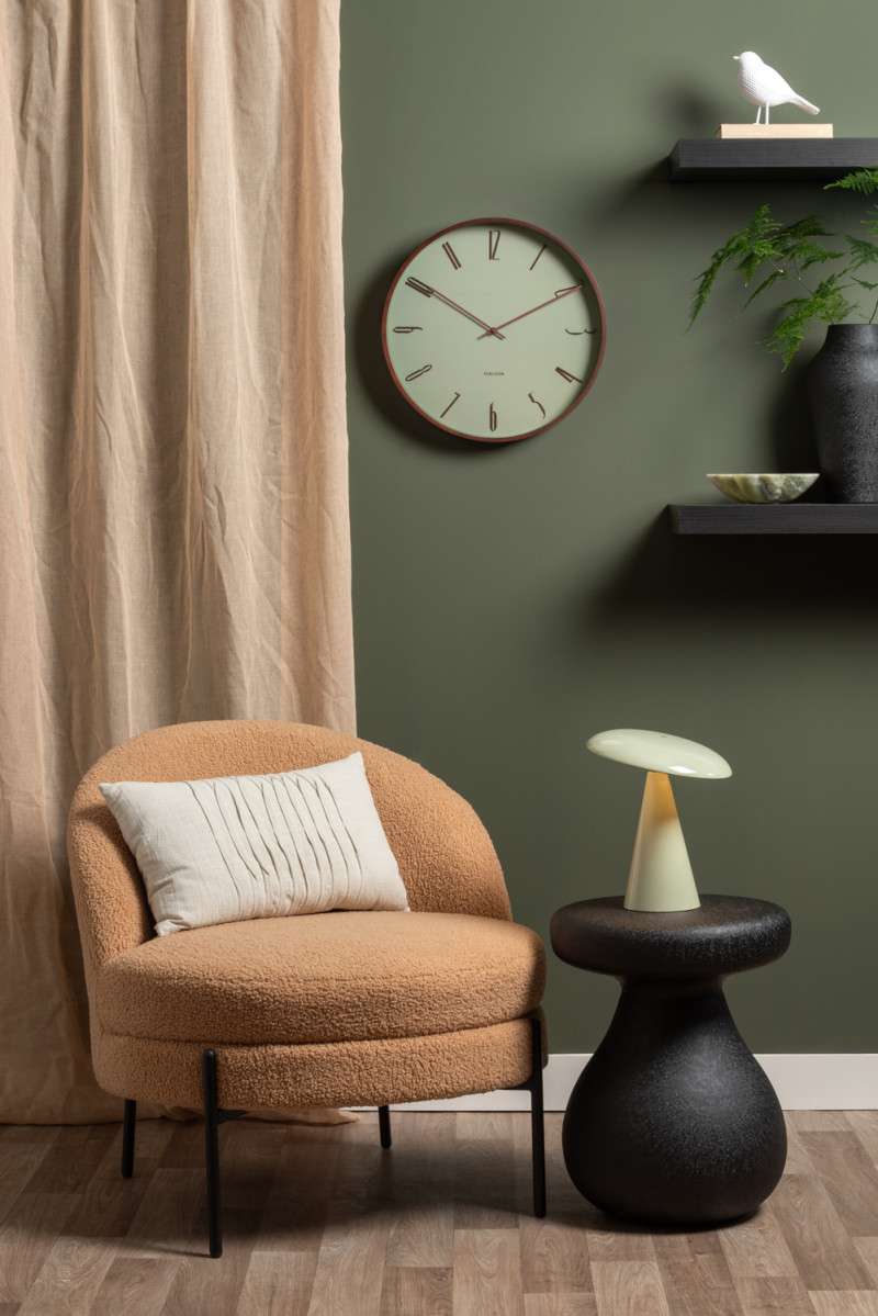 Wall Clock Scandia KA6014BL Misty blue