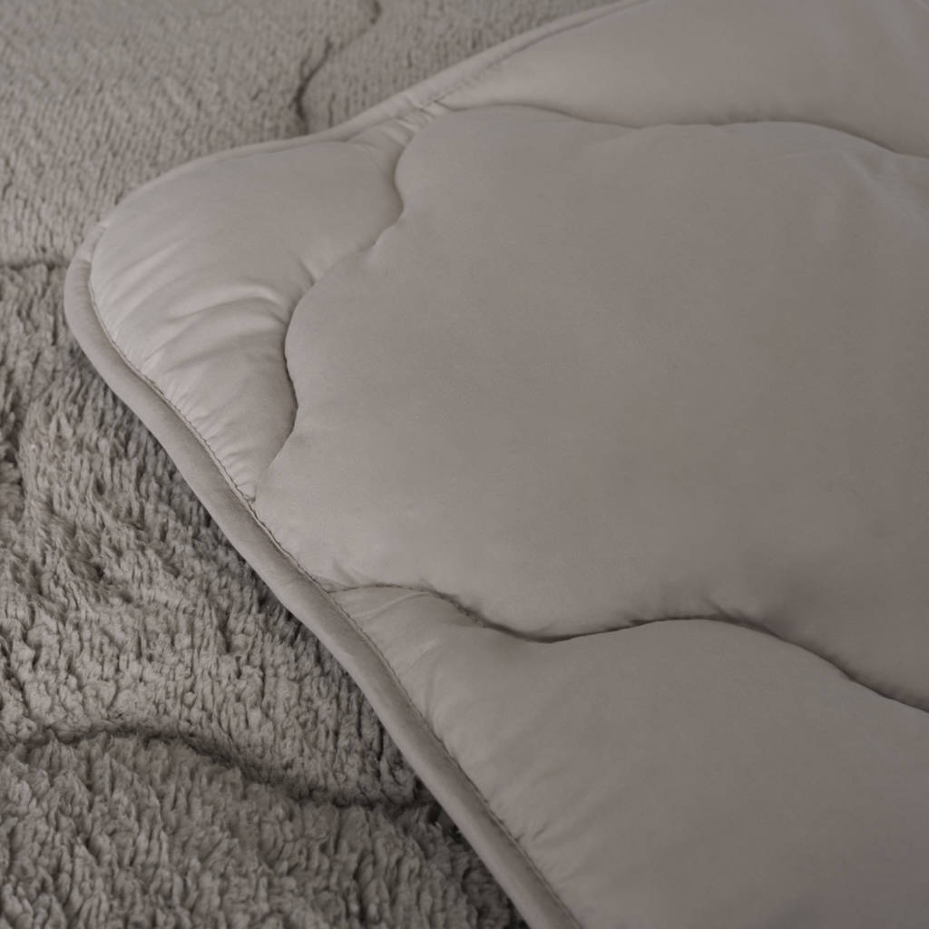 teddy lazy dekbed taupe