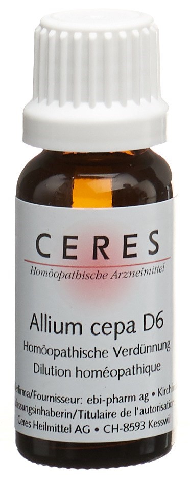 CERES Allium cepa Dil 6 D Dilution Fl 20 ml