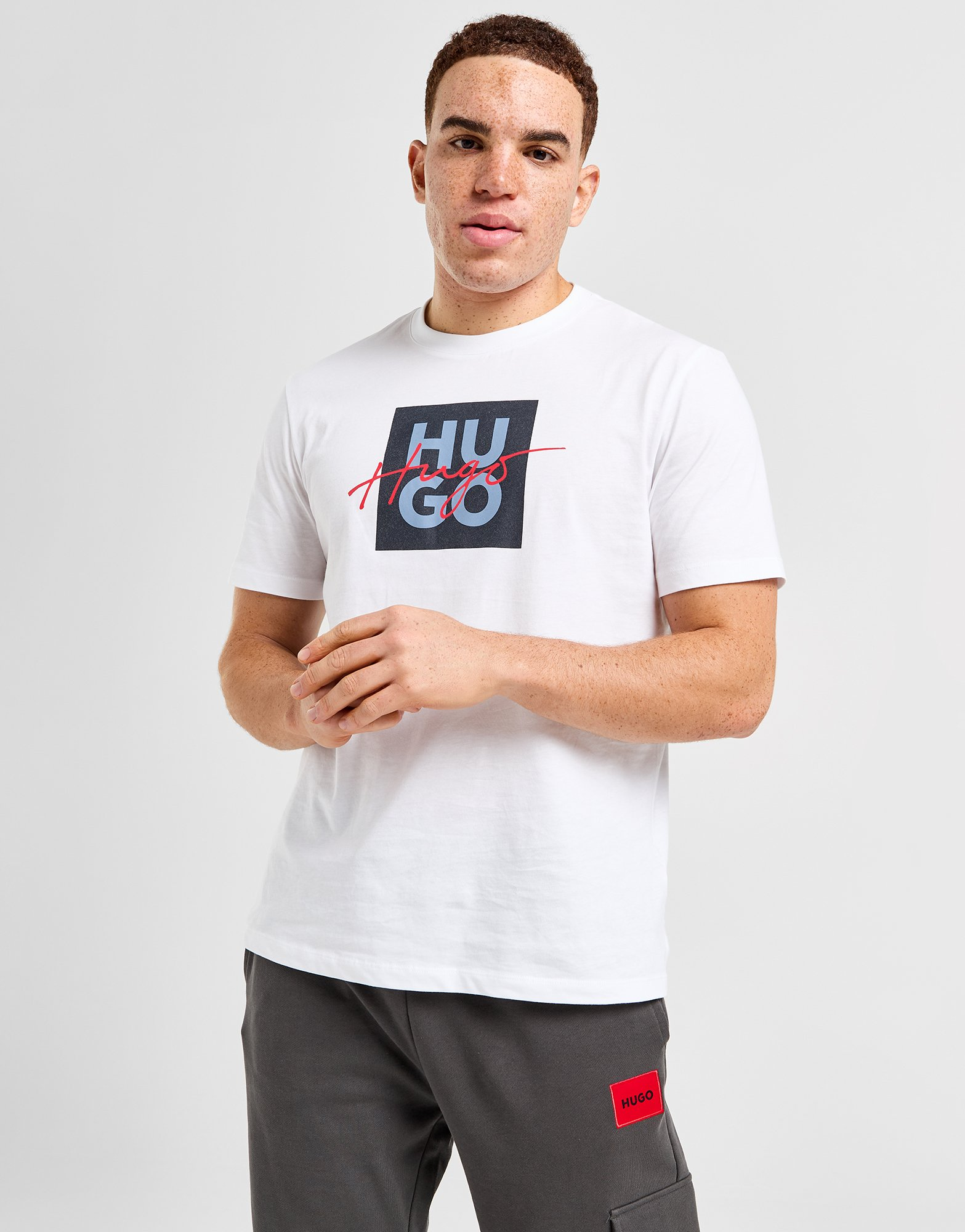 HUGO T-shirt Dalpaca Box Homme