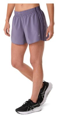 Short Asics Core Run 4in Violet Femme