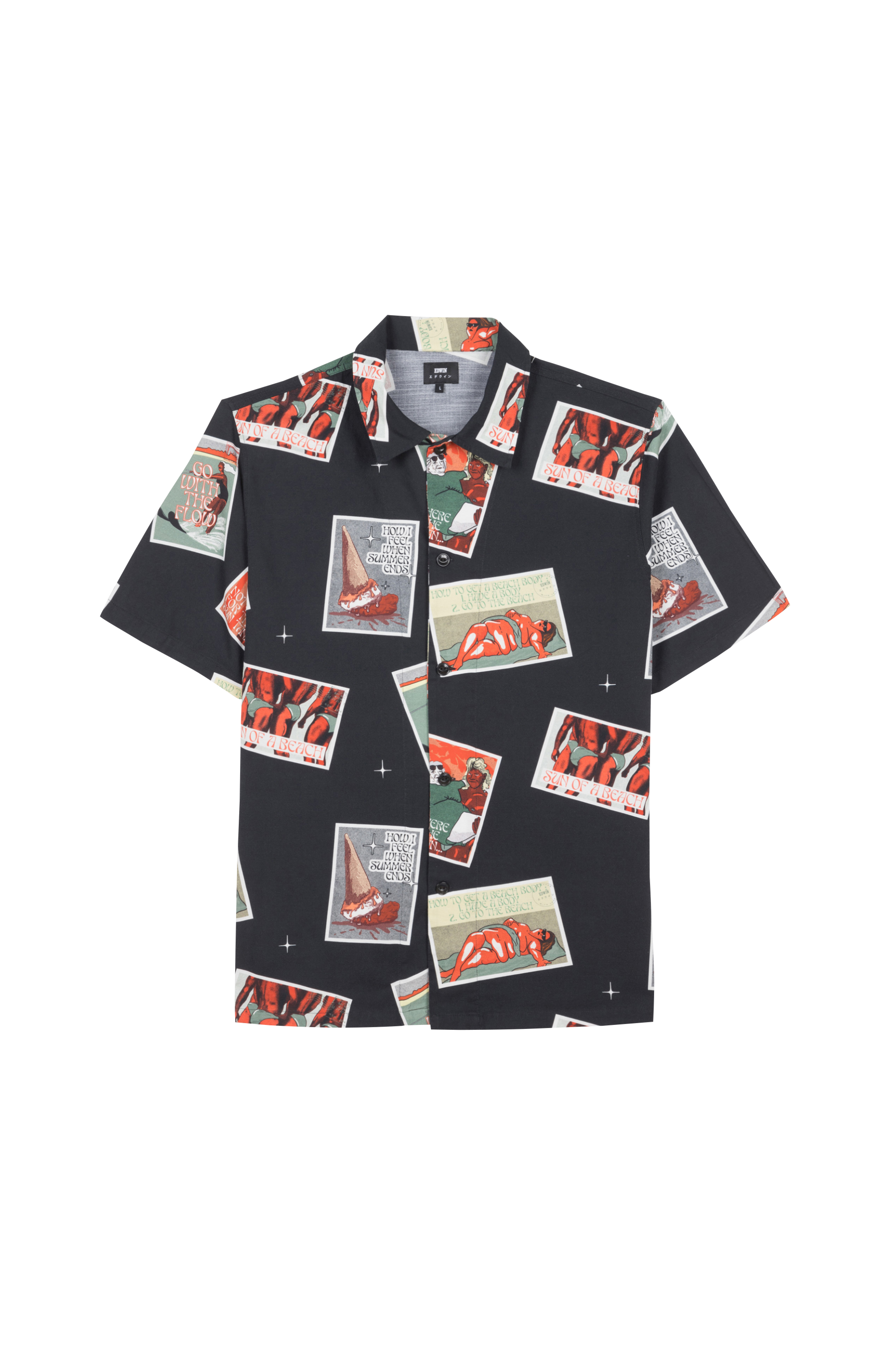 EDWIN Chemise Holidays Noir