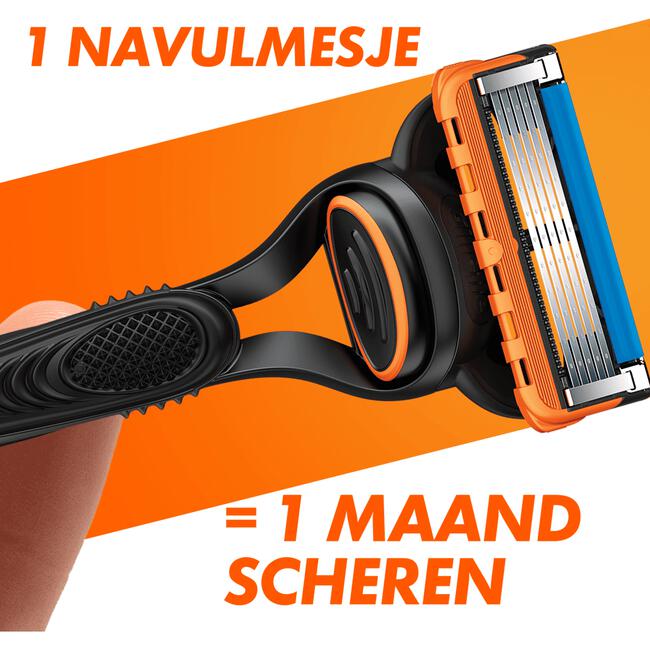 Gillette Fusion5 Scheersysteem Met 2 Navulmesjes