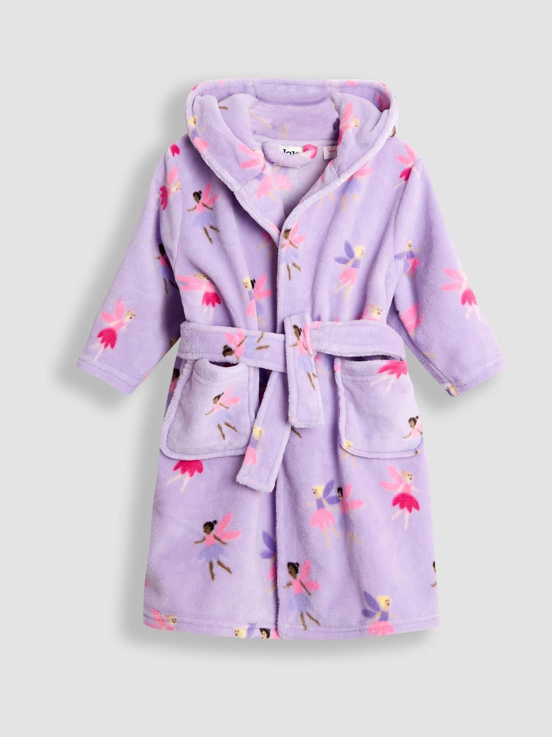 Lila met elvenprint - JoJo Maman Bébé - Badjas