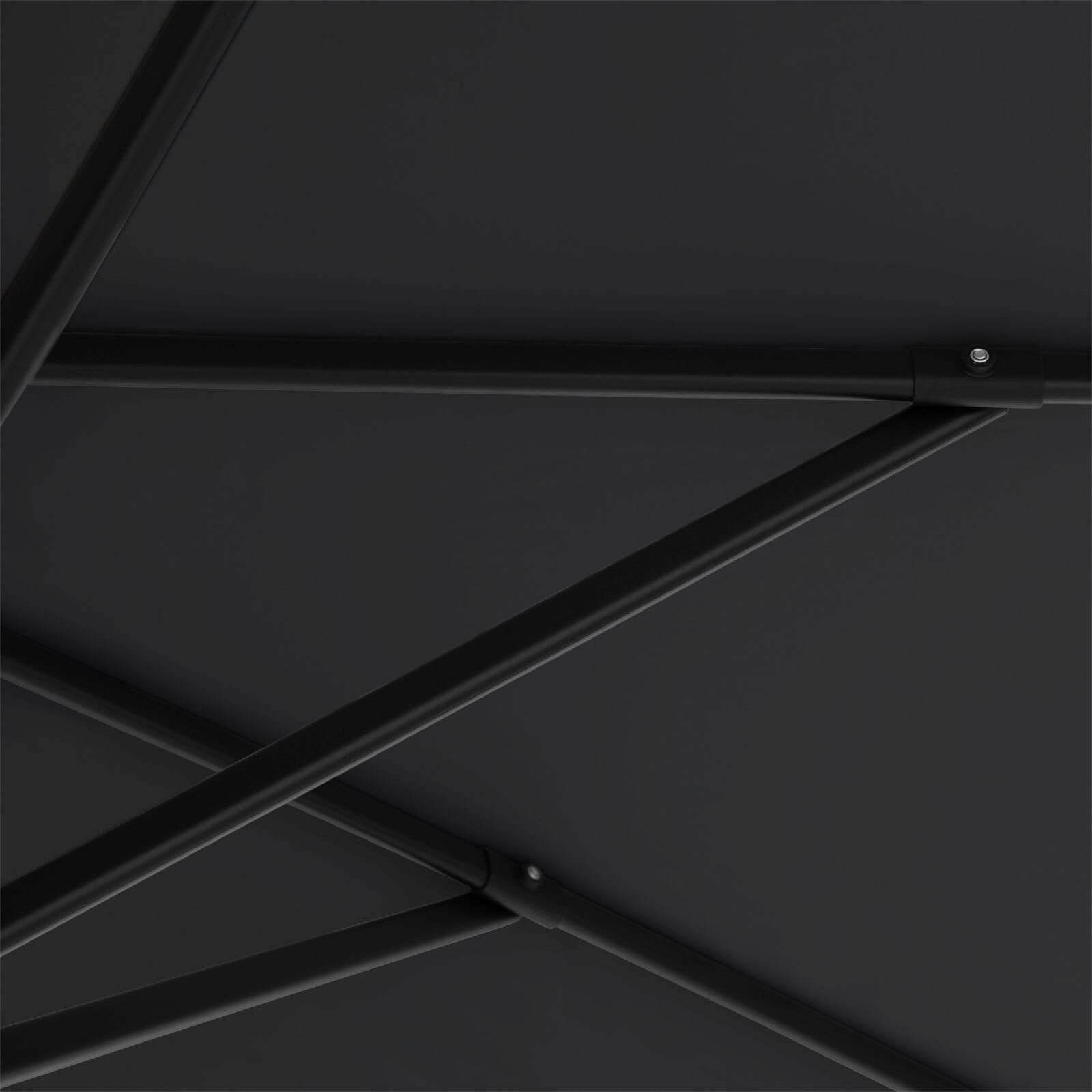 Garden FLAIR Ampelschirm NORMA 2-teilig 230 x 230 cm anthrazit