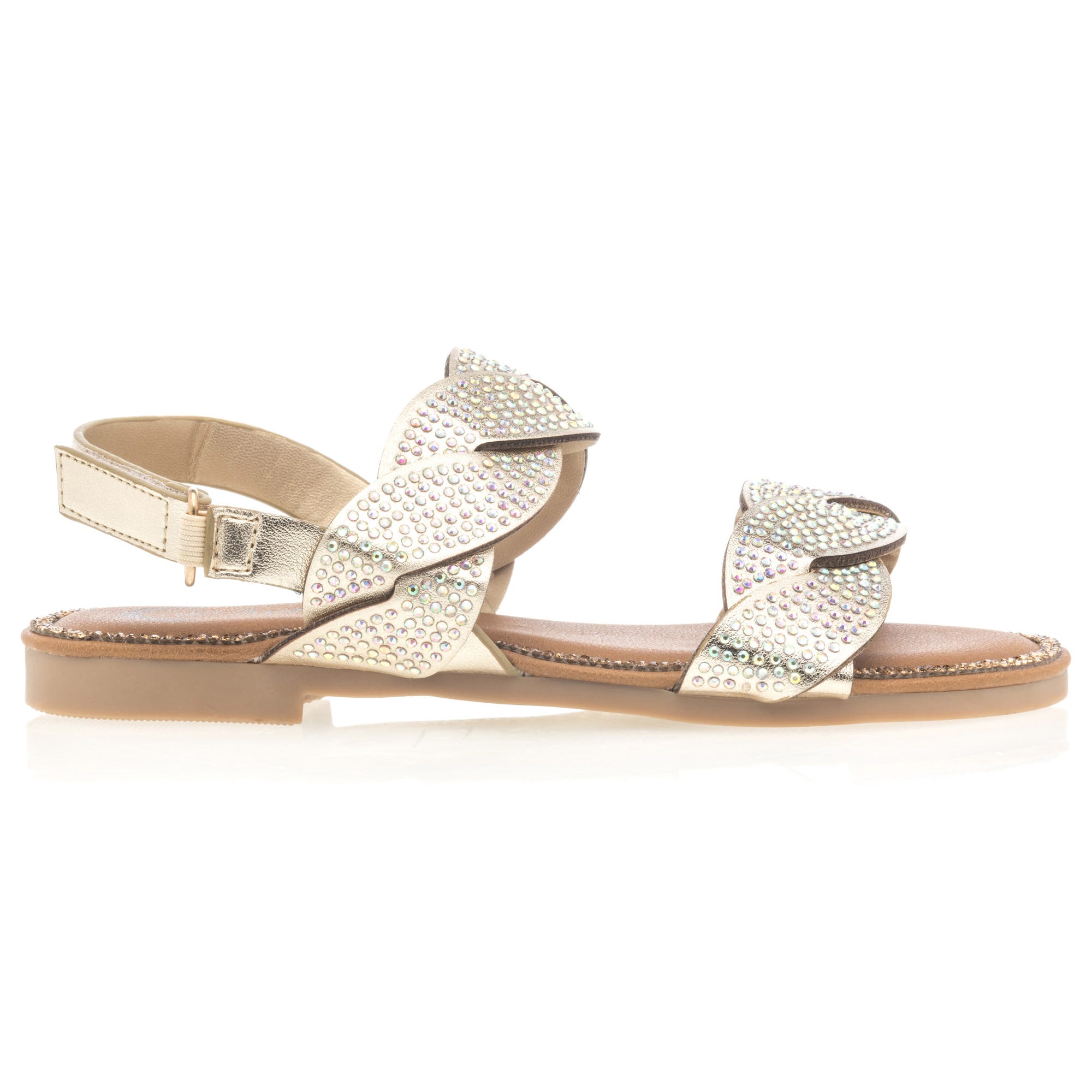 Nu-pieds Fille or